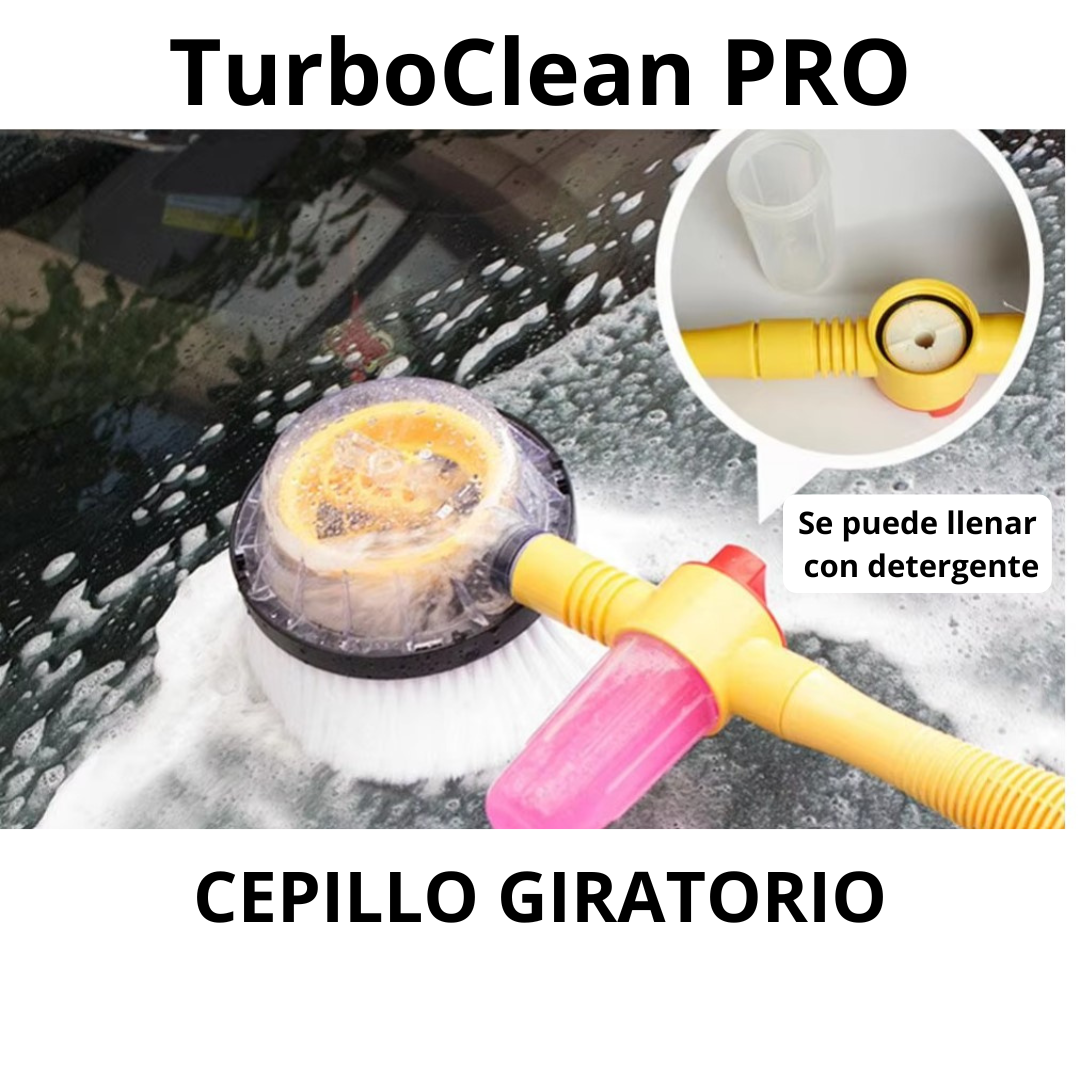 TurboClean PRO (Cepillo lavado de auto)